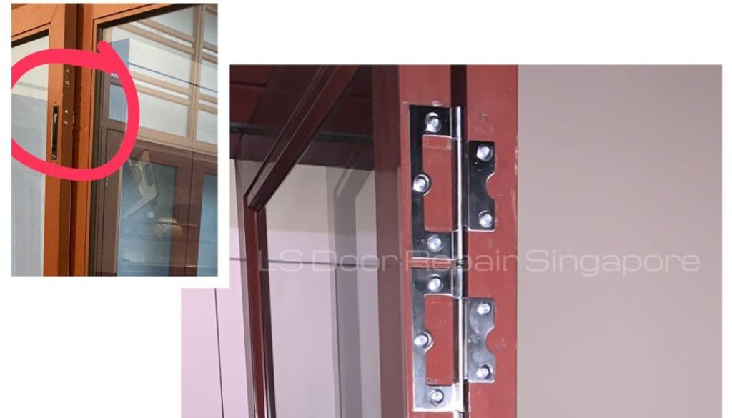 Supply And Replace Folding Door Hinges