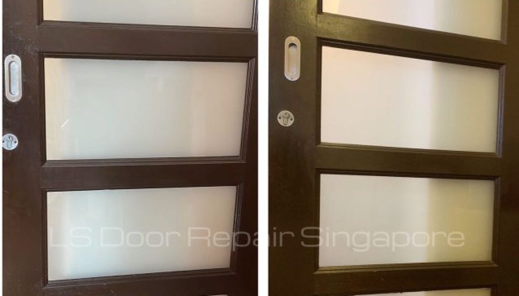 Supply And Replace Frosted Glass Panel