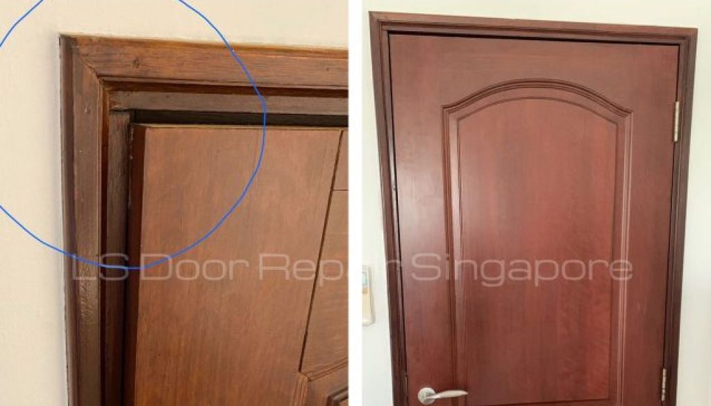 Fix Back And Adjust Wooden Door Alignment