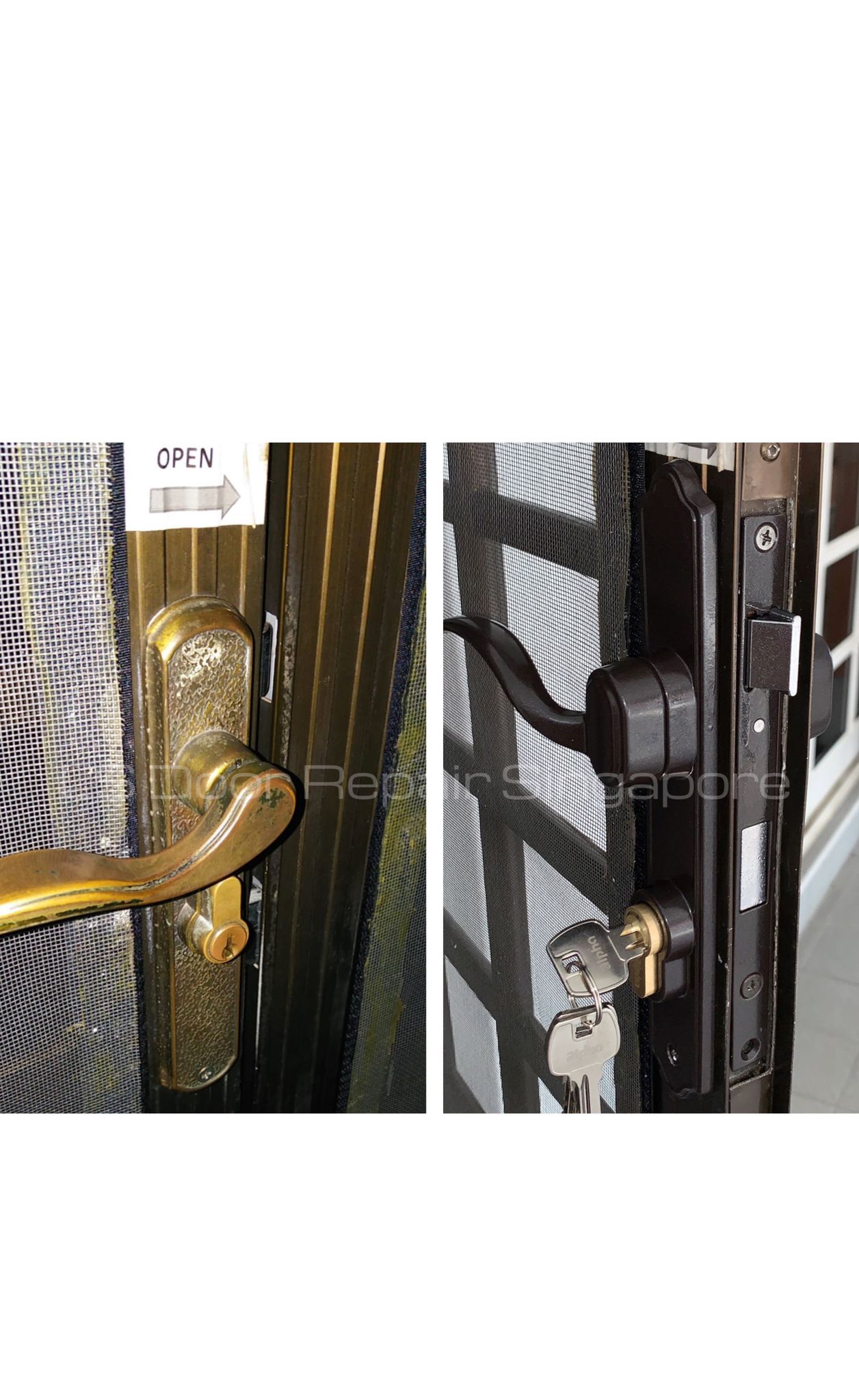 Supply And Replace Handle Lock Set
