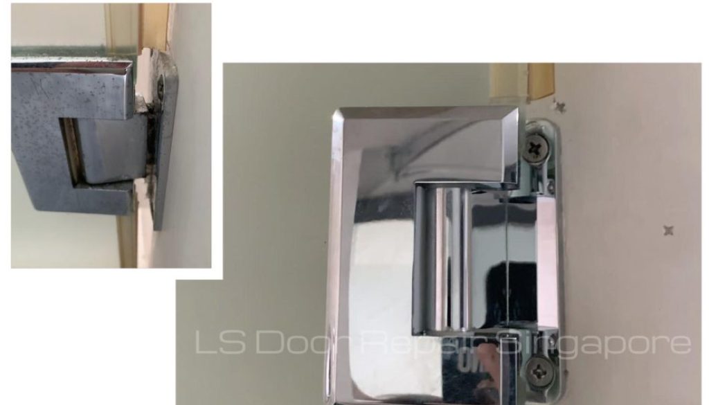 Supply And Replace Glass Door Hinges