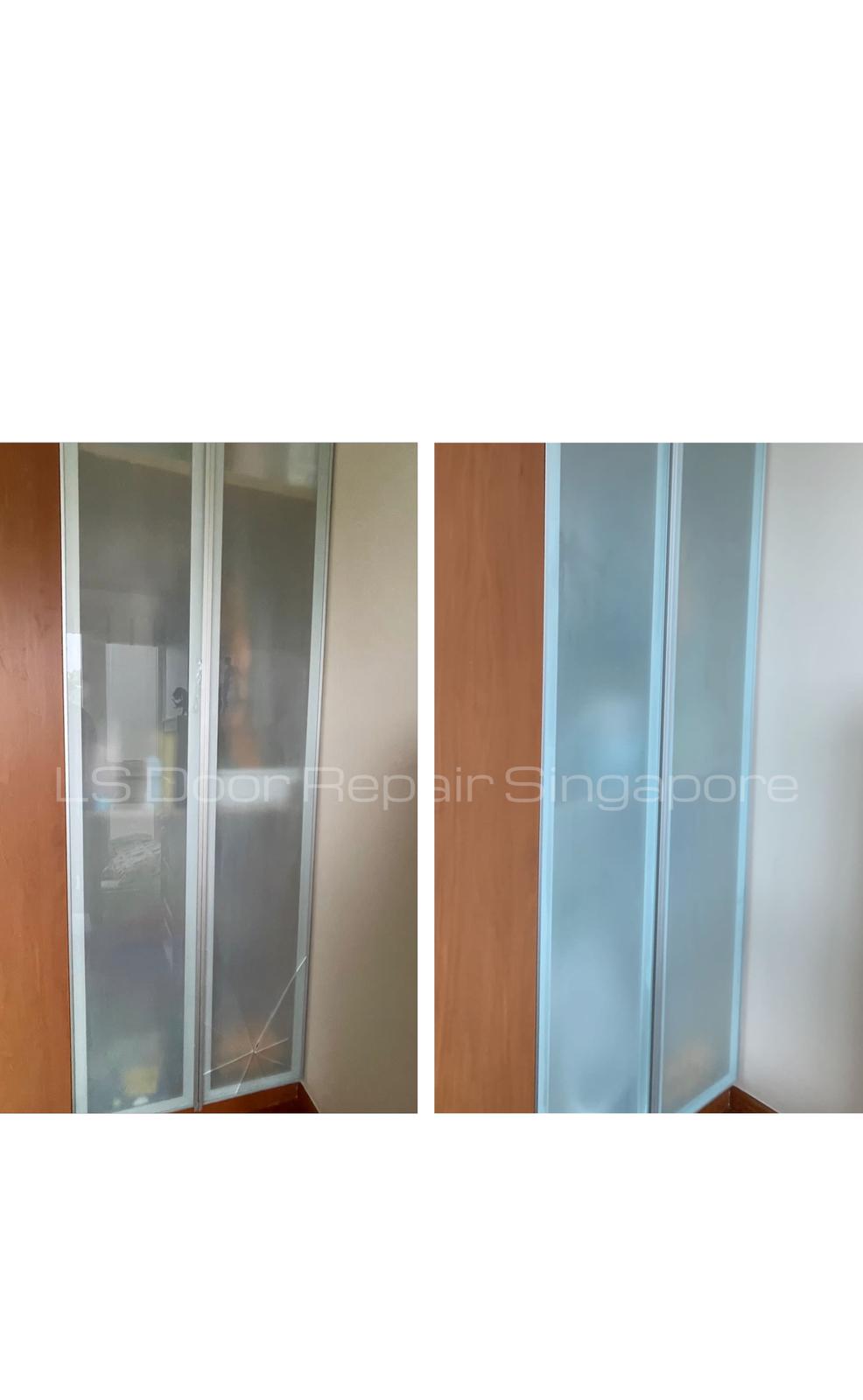 Supply And Replace Frosted Glass Panel